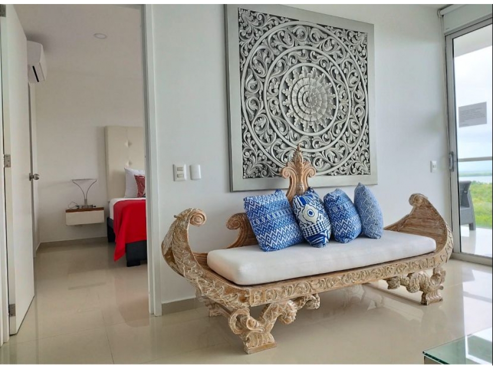 APARTAMENTO AMOBLADO EN VENTA ZONA NORTE - CARTAGENA — foto 4