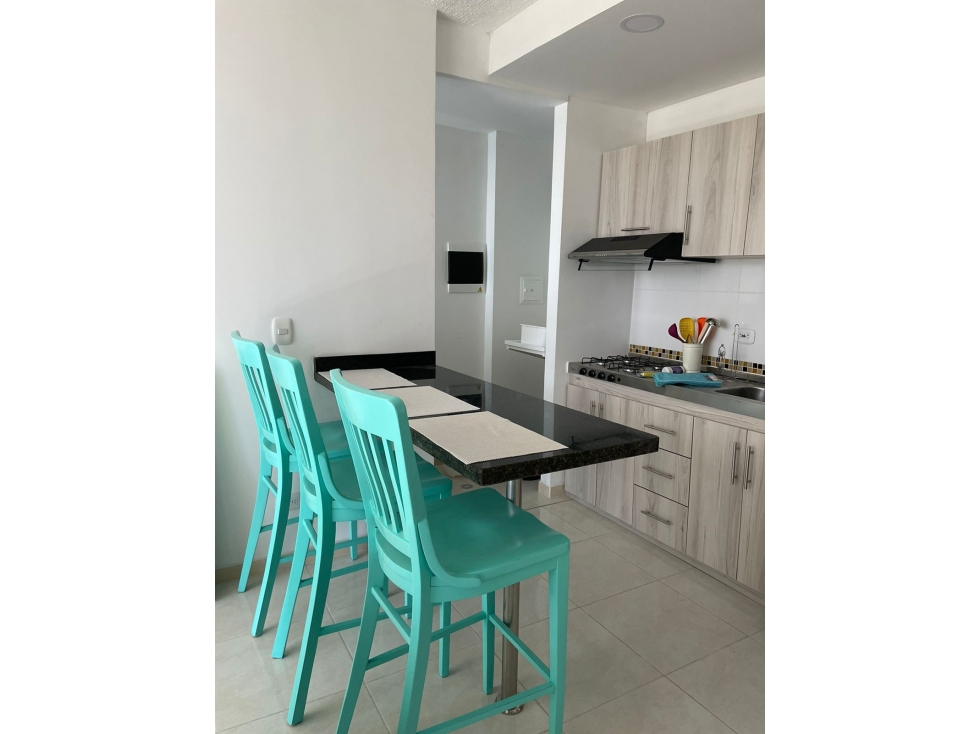 APARTAMENTO AMOBLADO EN ARRIENDO, ZONA INDUSTRIAL - CARTAGENA - 6
