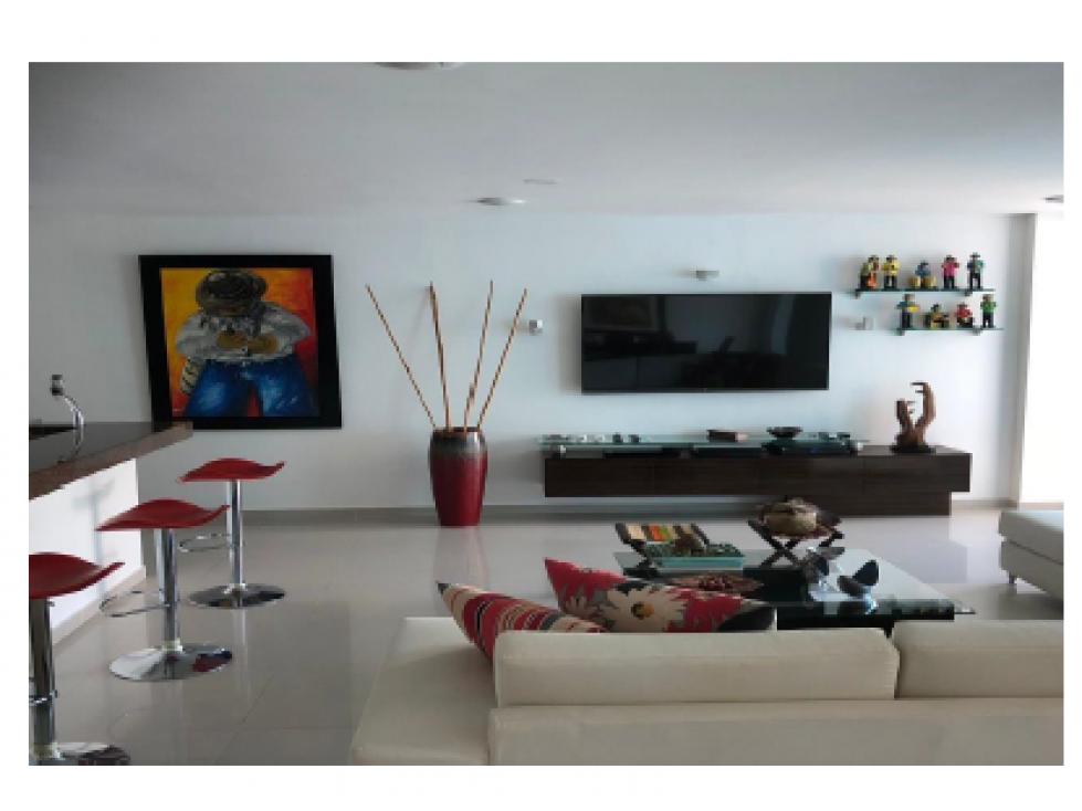 APARTAMENTO AMOBLADO EN ARRIENDO EN ZONA NORTE - CARTAGENA