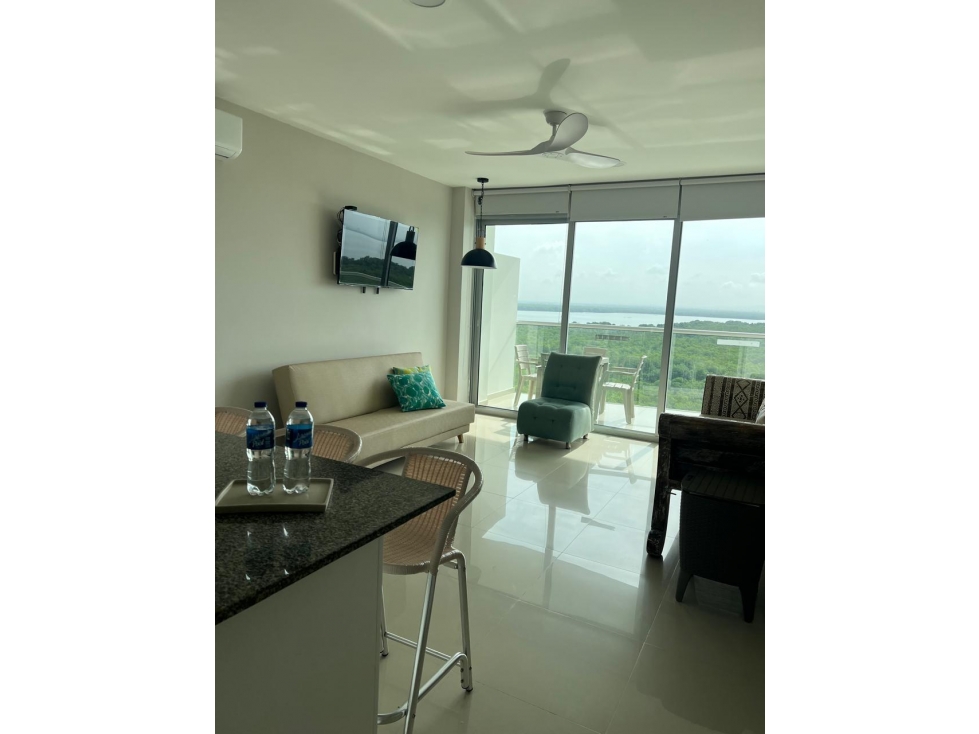 APARTAMENTO AMOBLADO EN VENTA ZONA NORTE-MORROS-Airbnb- CARTAGENA
