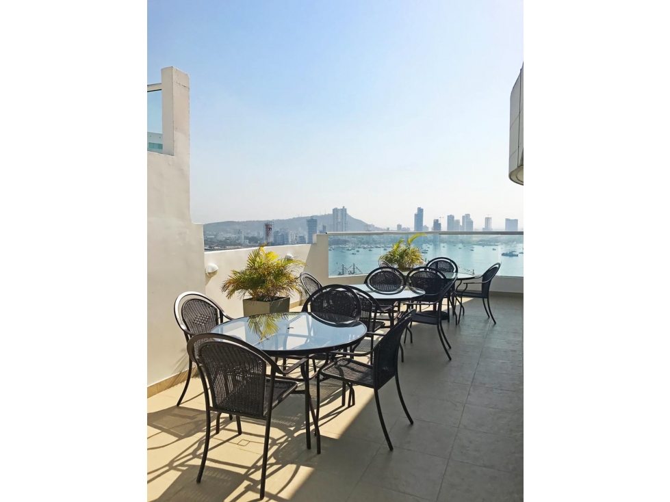 APARTAMENTO AMOBLADO EN ARRIENDO BOCAGRANDE - CARTAGENA - 3