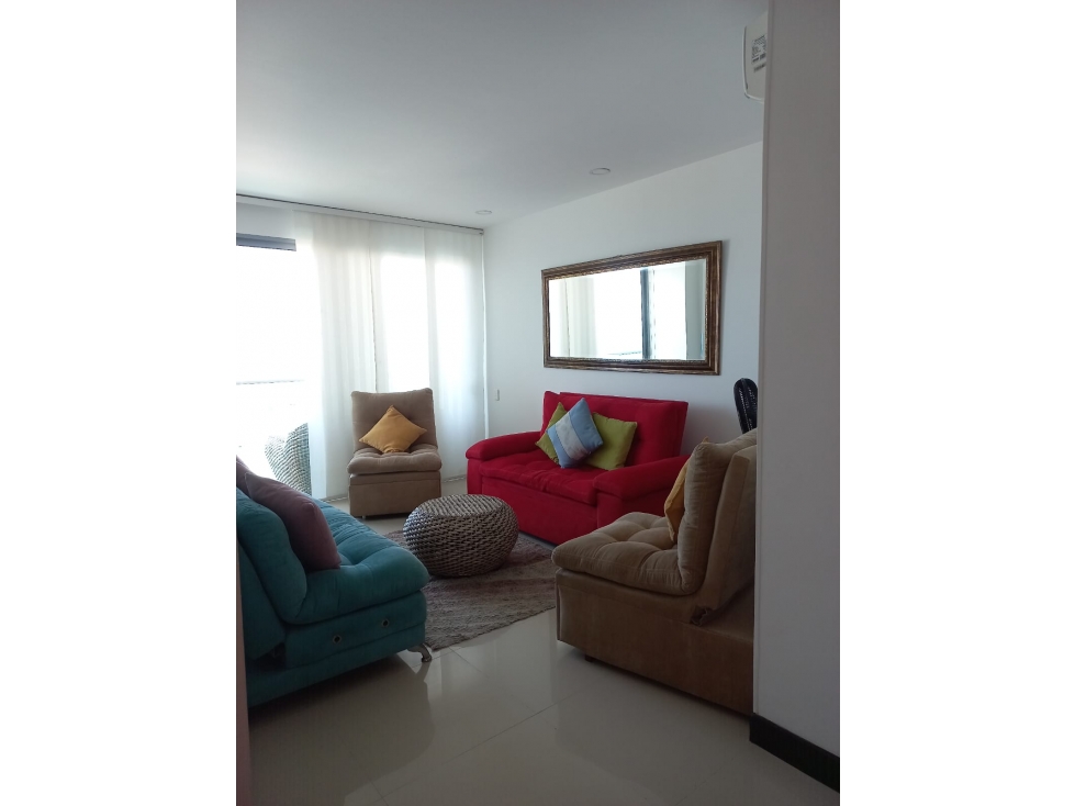 APARTAMENTO AMOBLADO EN ARRIENDO CIELO MAR - CARTAGENA — foto 3