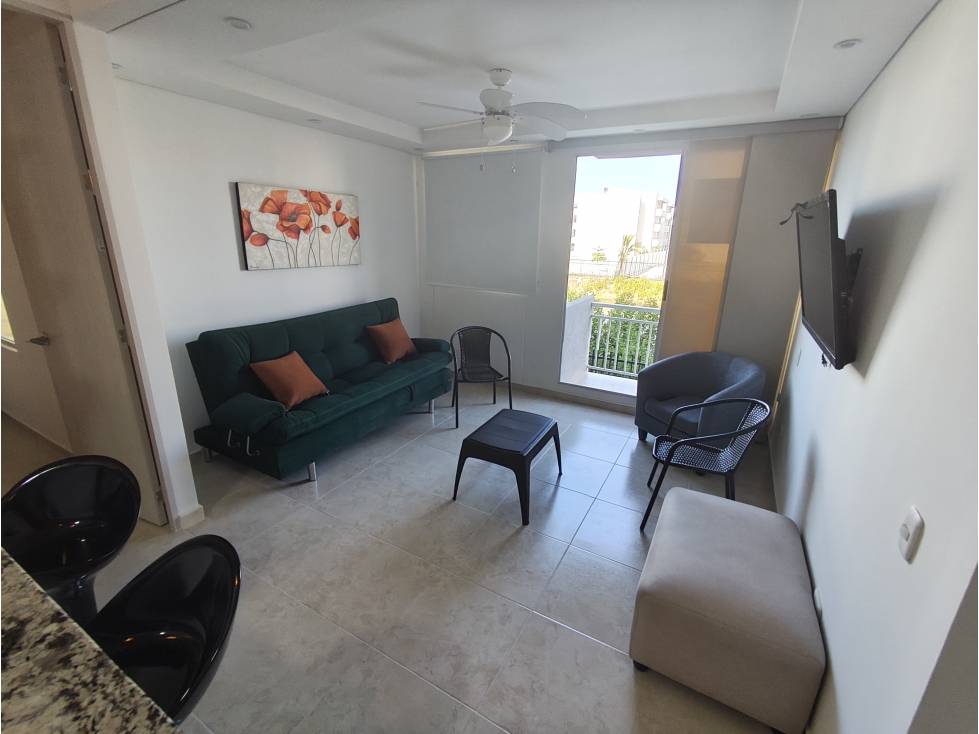 APARTAMENTO AMOBLADO EN ARRIENDO EN MANZANILLO DEL MAR - CARTAGENA — foto 6