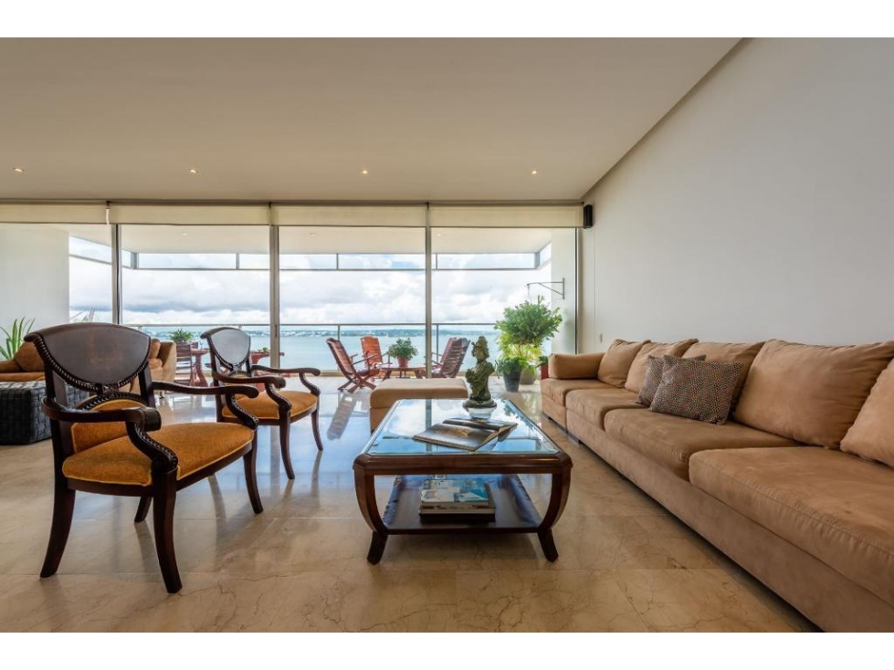 APARTAMENTO EN VENTA, BOCAGRANDE - CARTAGENA