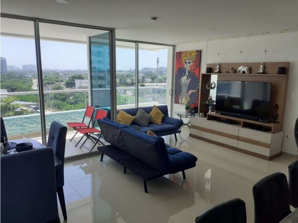 EN VENTA APARTAMENTO AMOBLADO EN MARBELLA - CARTAGENA