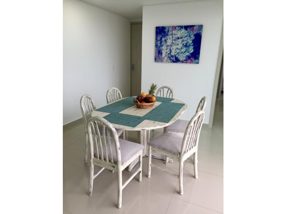 EN ARRIENDO APARTAMENTO AMOBLADO EN MANGA - CARTAGENA — foto 3
