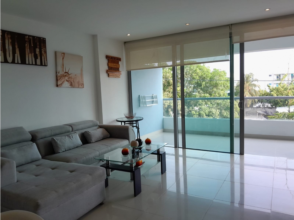 APARTAMENTO AMOBLADO EN ARRIENDO CRESPO - CARTAGENA