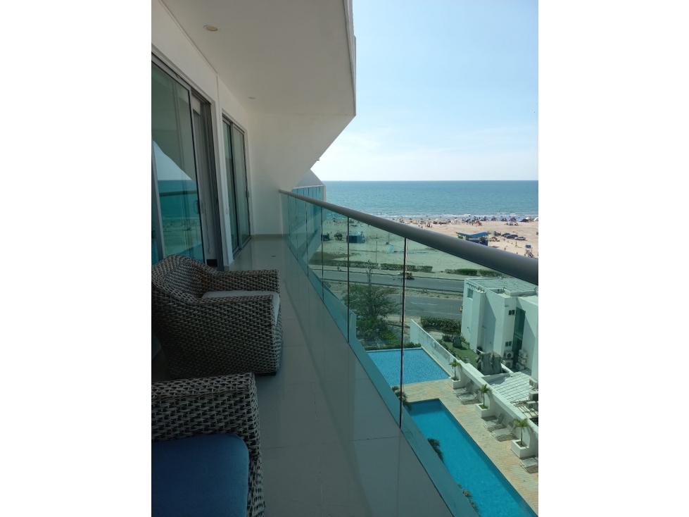 APARTAMENTO AMOBLADO EN ARRIENDO CIELO MAR - CARTAGENA