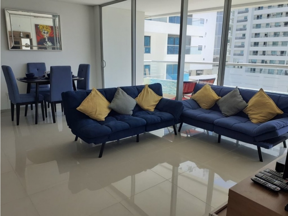 EN VENTA APARTAMENTO AMOBLADO EN MARBELLA - CARTAGENA — foto 2