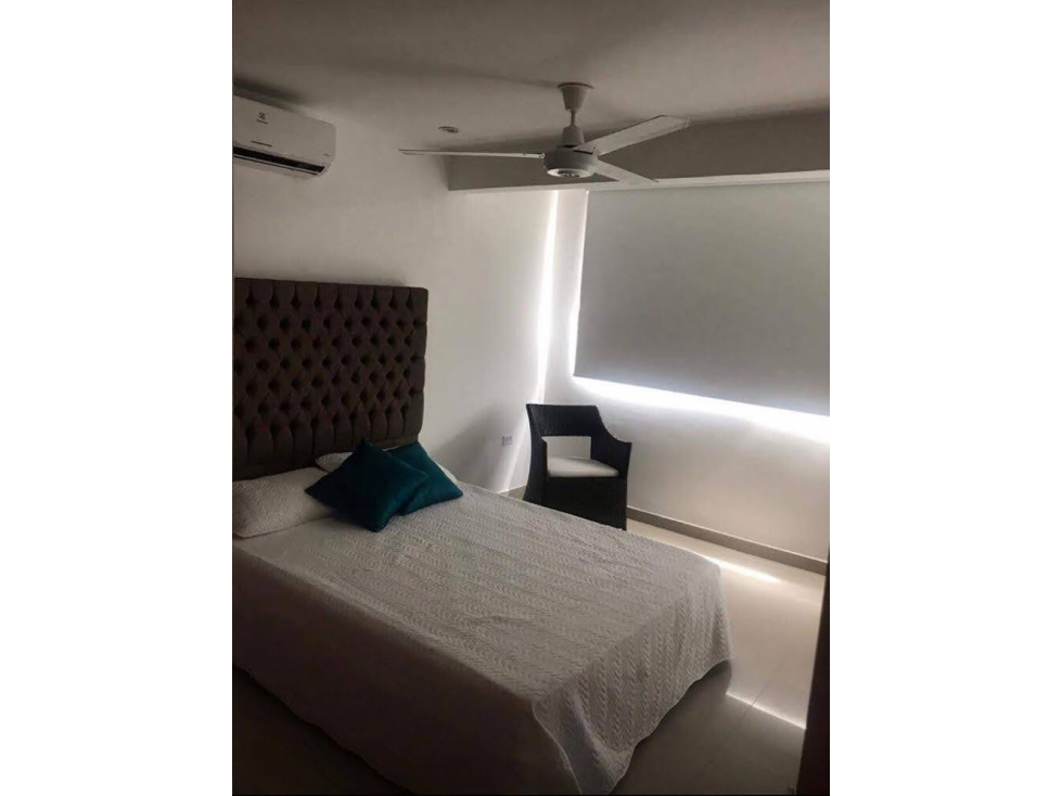 APARTAMENTO AMOBLADO EN ARRIENDO, MANGA - CARTAGENA — foto 3