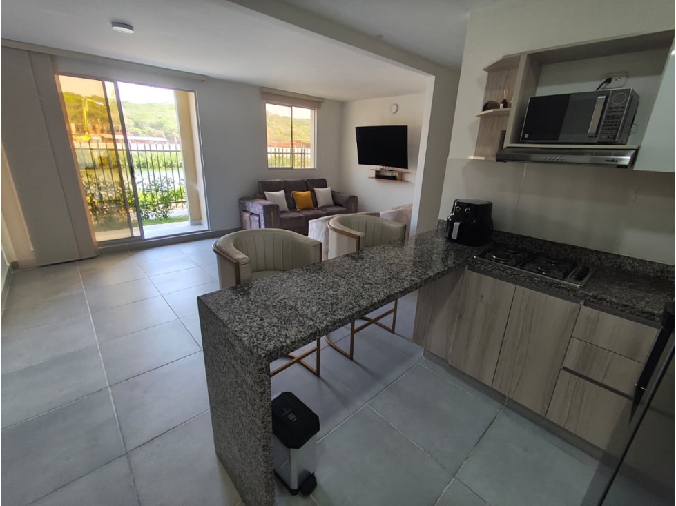 APARTAMENTO AMOBLADO EN ARRIENDO EN MANZANILLO DEL MAR - CARTAGENA - 2