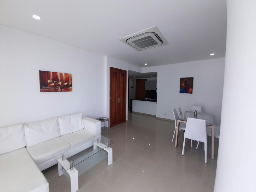 APARTAMENTO AMOBLADO EN ARRIENDO BOCAGRANDE - CARTAGENA — foto 4