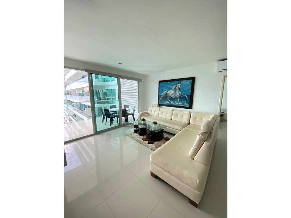 APARTAMENTO AMOBLADO EN VENTA, LA BOQUILLA - CARTAGENA — foto 3