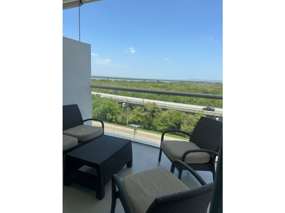 ARRIENDO APARTAMENTO AMOBLADO LA BOQUILLA - MORROS CARTAGENA — foto 5