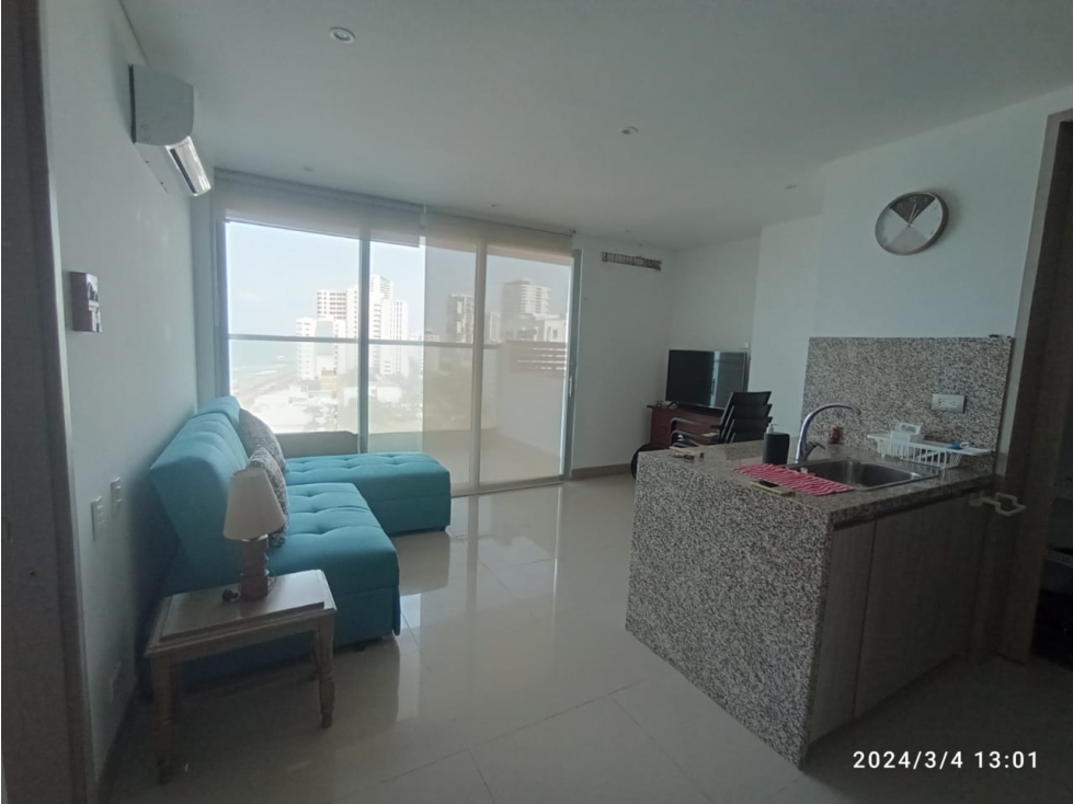 APARTAMENTO AMOBLADO EN ARRIENDO EL CABRERO - CARTAGENA — foto 2
