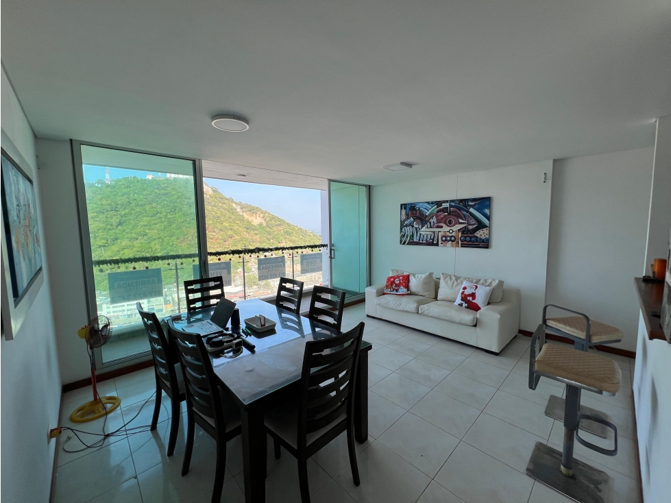 APARTAMENTO AMOBLADO EN ARRIENDO PIE DE LA POPA - CARTAGENA — foto 3