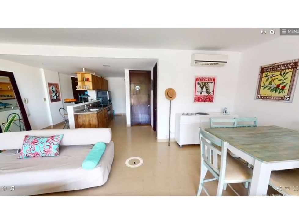 ARRIENDO APARTAMENTO AMOBLADO - LA BOQUILLA -MORROS- CARTAGENA — foto 3