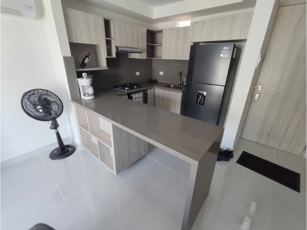 APARTAMENTO AMOBLADO EN ARRIENDO EN SERENA DEL MAR - CARTAGENA — foto 3