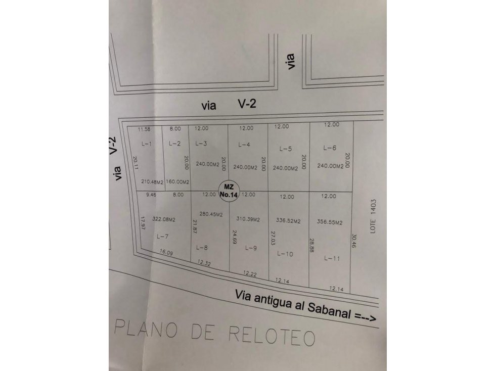 LOTE CON AREA DE 12 X 20 EN BARRIO ROSENDO GARCES - 2