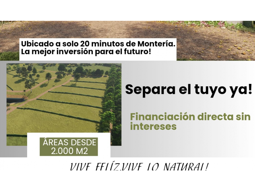 LOTE CAMPESTRE EN VENTA VÍA A CARRIZAL — foto 2