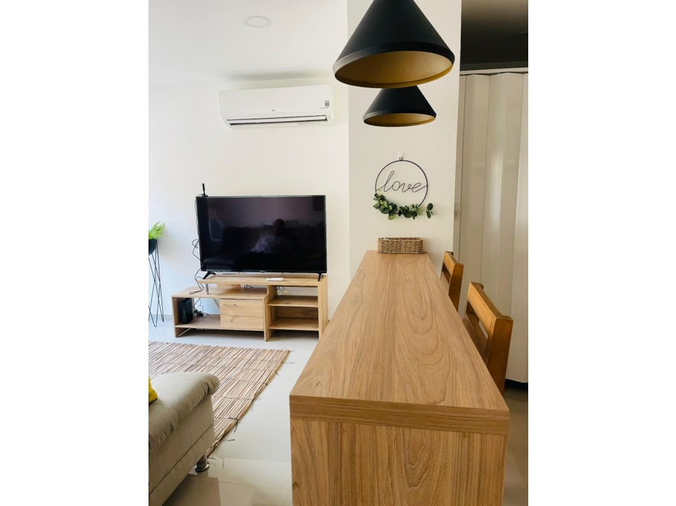 APARTAMENTO AMOBLADO EN ARRIENDO CERCA AL CC ALAMEDAS — foto 3