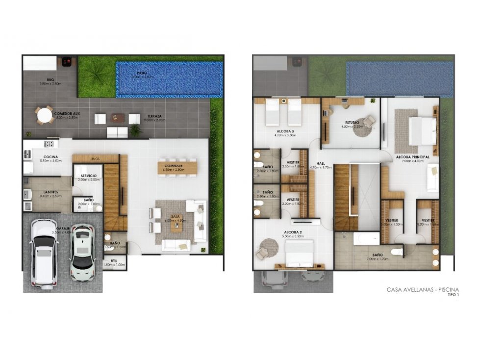CASA PARA ESTRENAR EN CONJUNTO CERRADO AVELLANA
