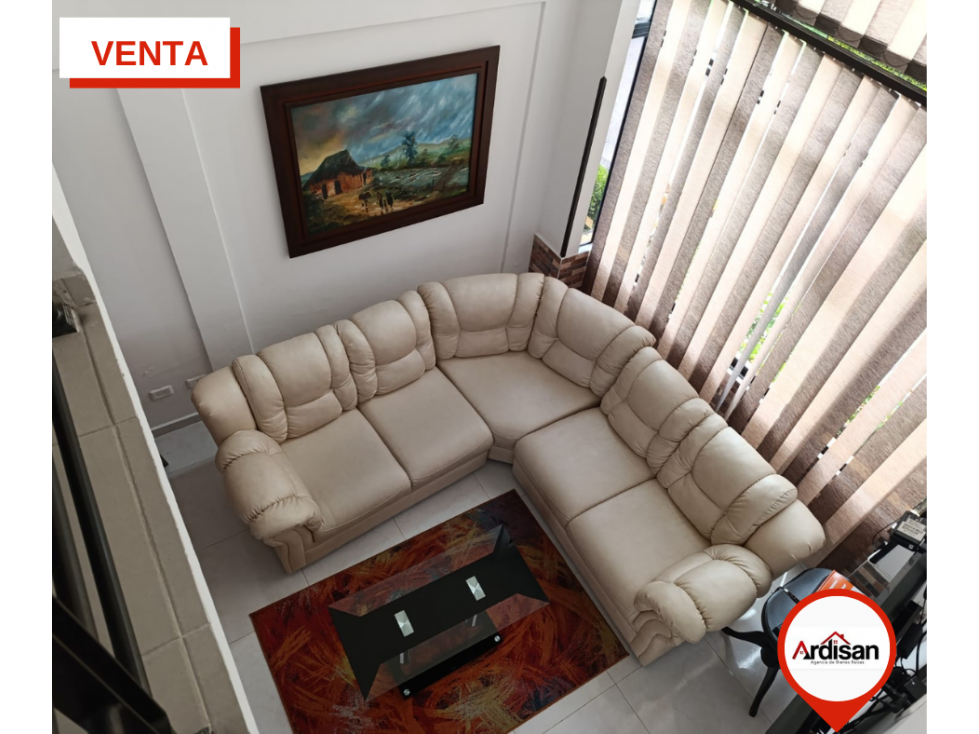 CASA DE DOS PISOS MAS TERRAZA EN CONJUNTO PRIVADO - 1