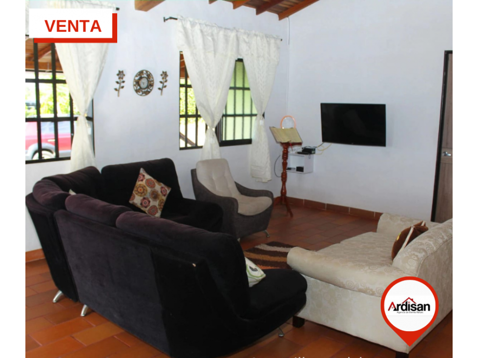 SOCORRO - VENTA - PARCELA PLANA 4000m2 LINDA CASA - 3