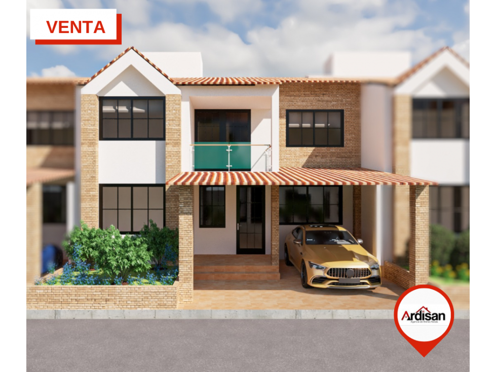 CASAS DE DOS PISOS SOBRE PLANOS EN CONJUNTO CERRADO - 2