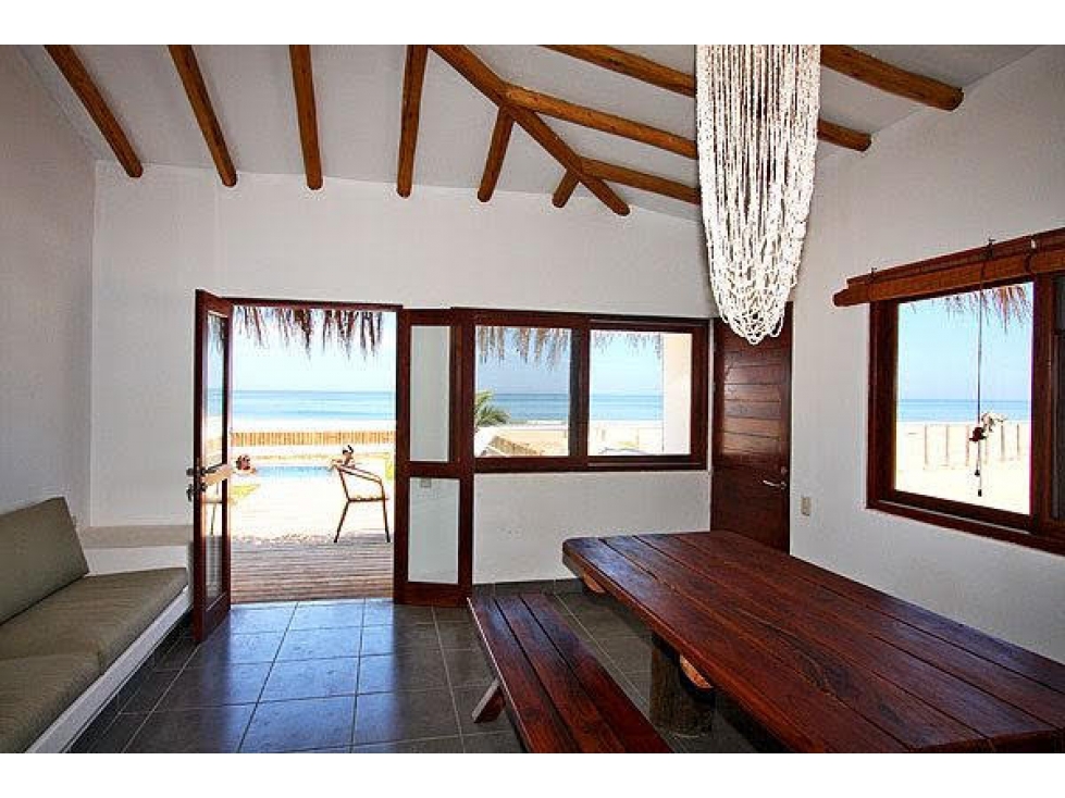 VENDO LINDA CASA DE PLAYA FRENTE AL MAR, ORGANOS, PIURA — foto 5