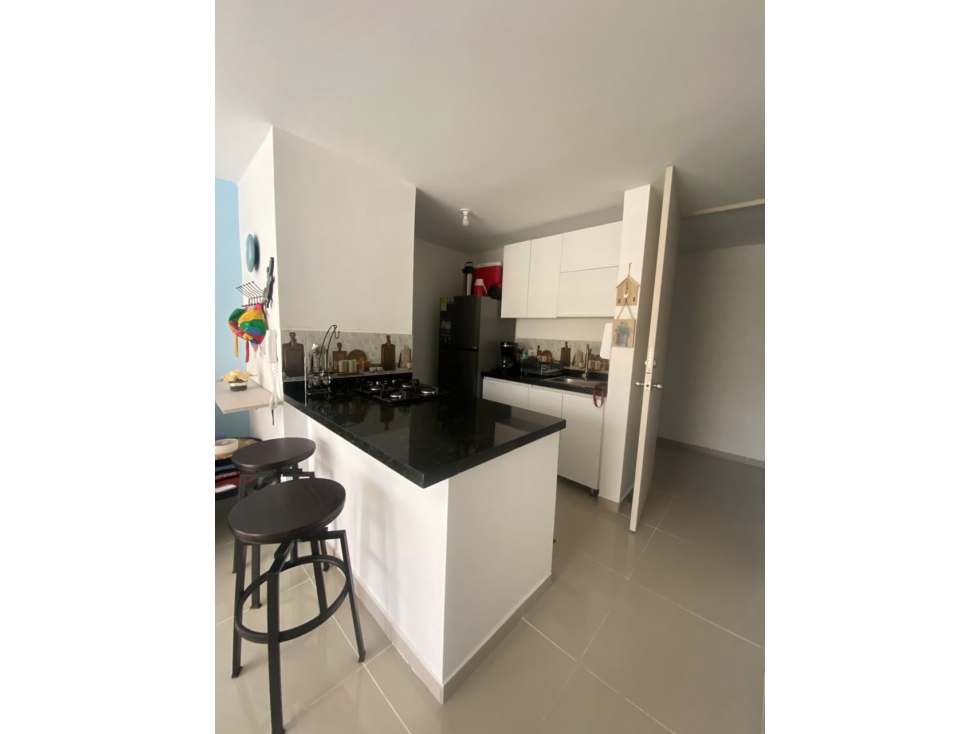 VENDO APARTAMENTO 1HAB AMOBLADO/ 1PARQ CUBIERTO - CIUDAD JARDIN — foto 3