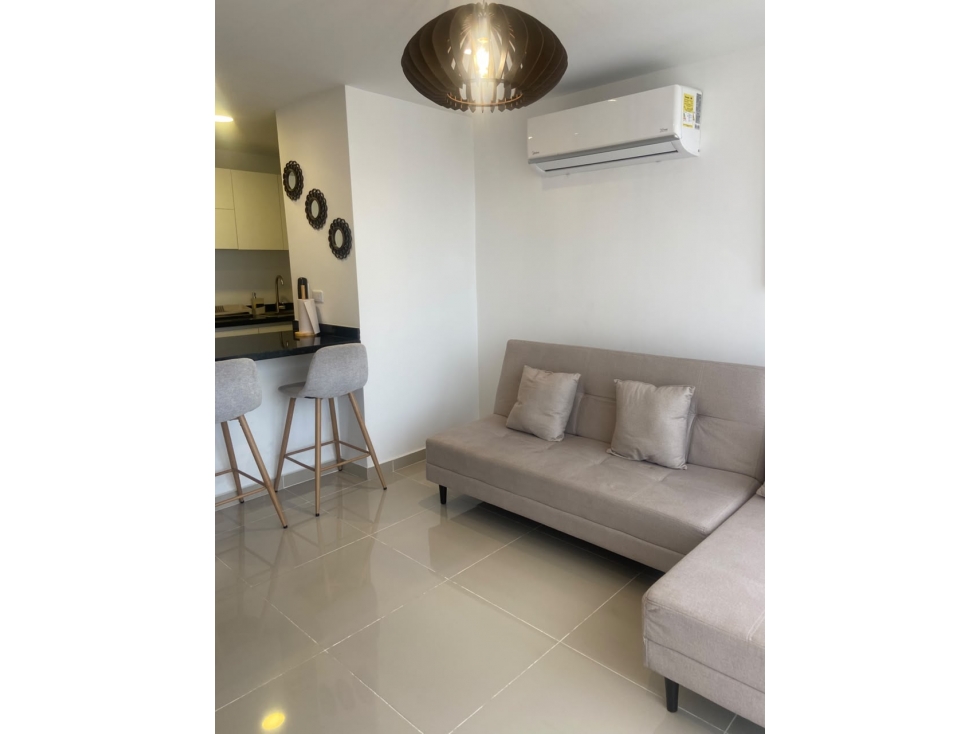 ARRIENDO APTO AMOBLADO 1HAB- CIUDAD JARDIN — foto 3
