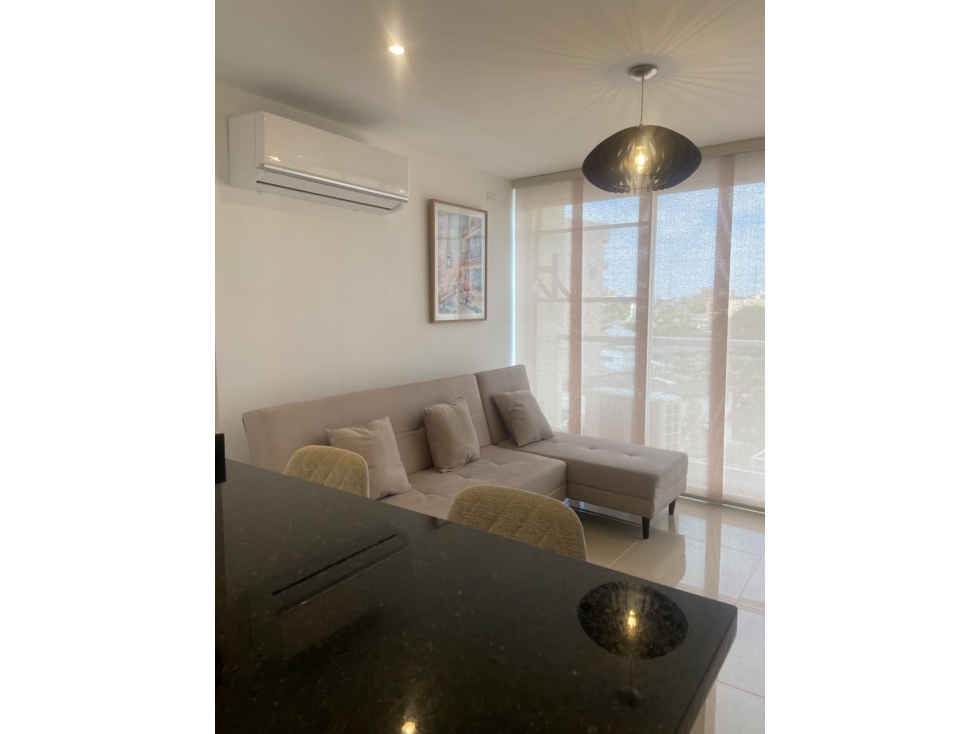ARRIENDO APTO AMOBLADO 1HAB- CIUDAD JARDIN — foto 4
