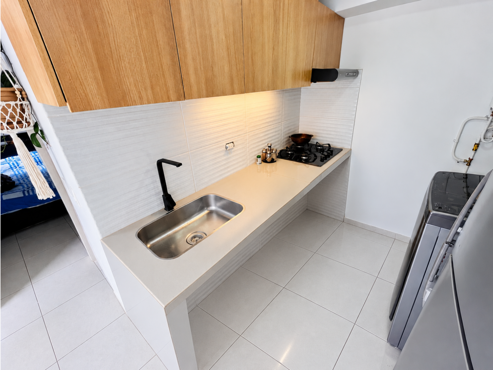 SE ARRIENDA APARTAMENTO DE 2 HABITACIONES - SECTOR MIRADOR DEL CACIQUE — foto 2