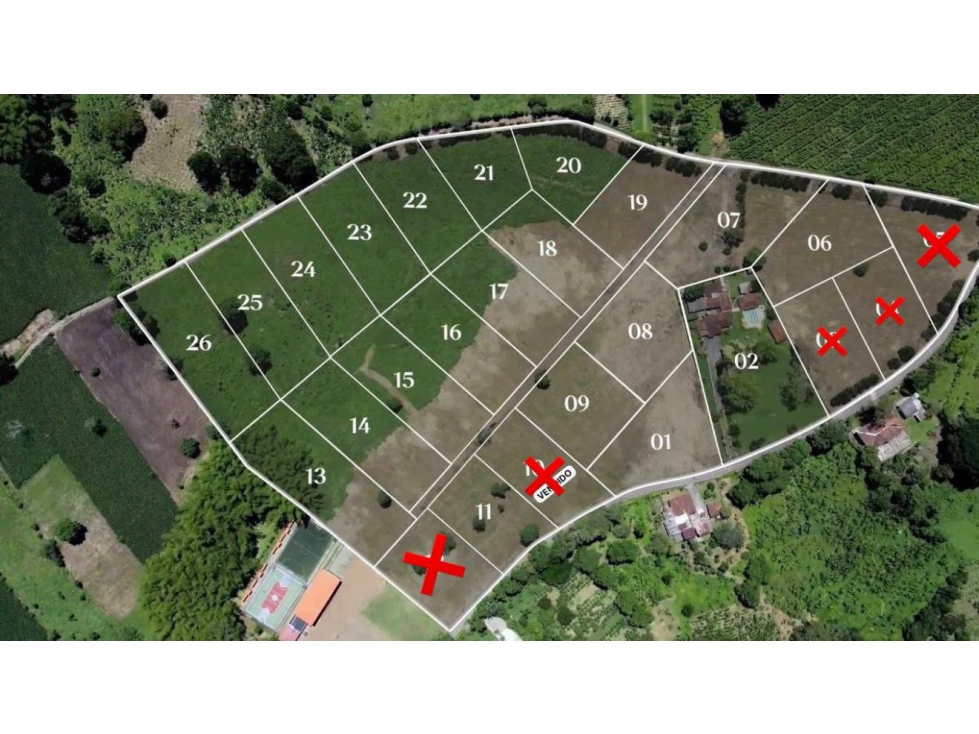 Se Venden Lotes Fuera de Conjunto - Sector Montenegro