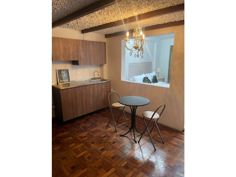 ARRIENDO APARTAMENTO DE 32 MTS, BARRIO FLORESTA