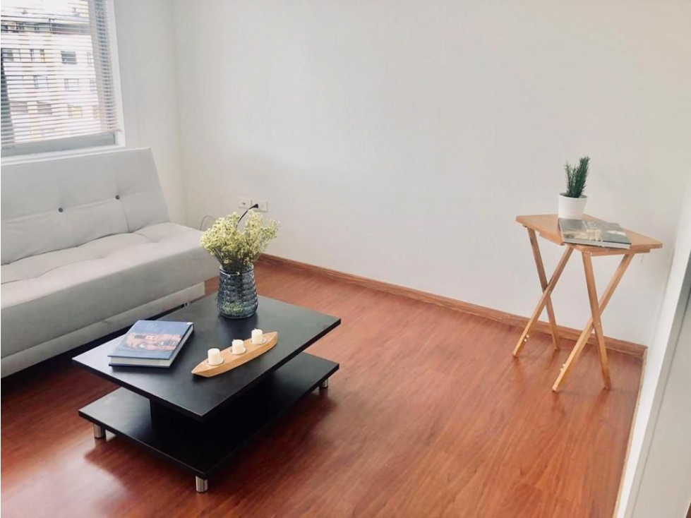 ARRIENDO APARTAMENTO DE 40 METROS, BARRIO SANTA BARABARA - 2
