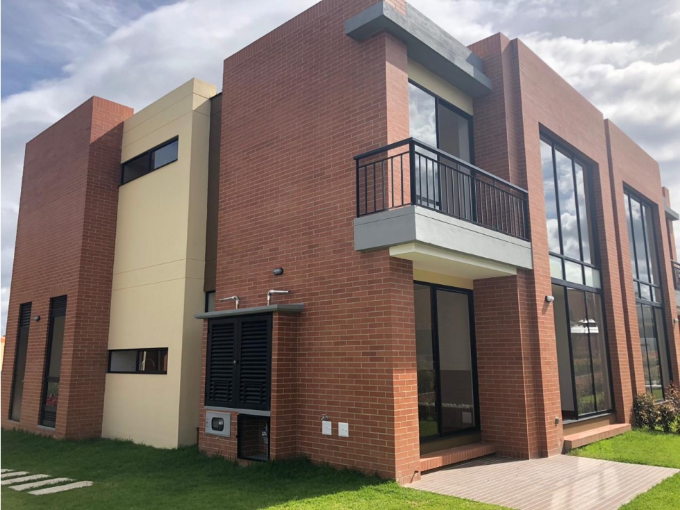 ARRIENDO CASA CAJICA CONJUNTO PALOS VERDE 182MTS 4 HABITACIONES