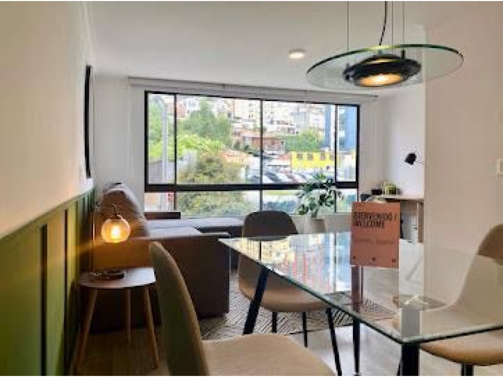 ARRIENDO APARTAMENTO AMOBLADO DE 45 MTS, BARRIO CHAPINERO ALTO