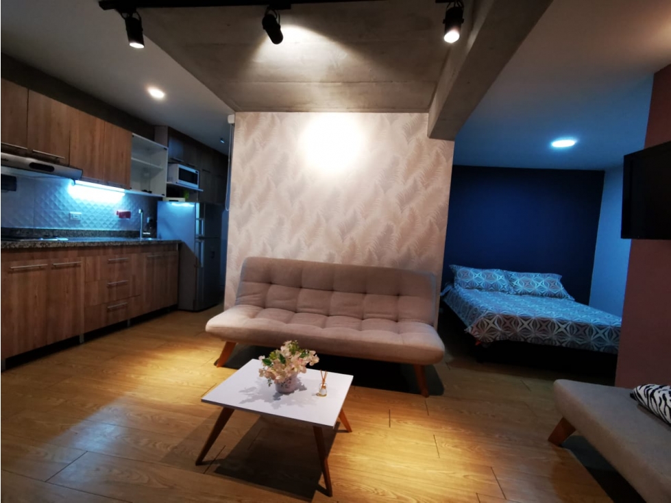 SE VENDE APARTAESTUDIO AMOBLADO LA CANDELARIA $250.000.000 NEGOCIABL