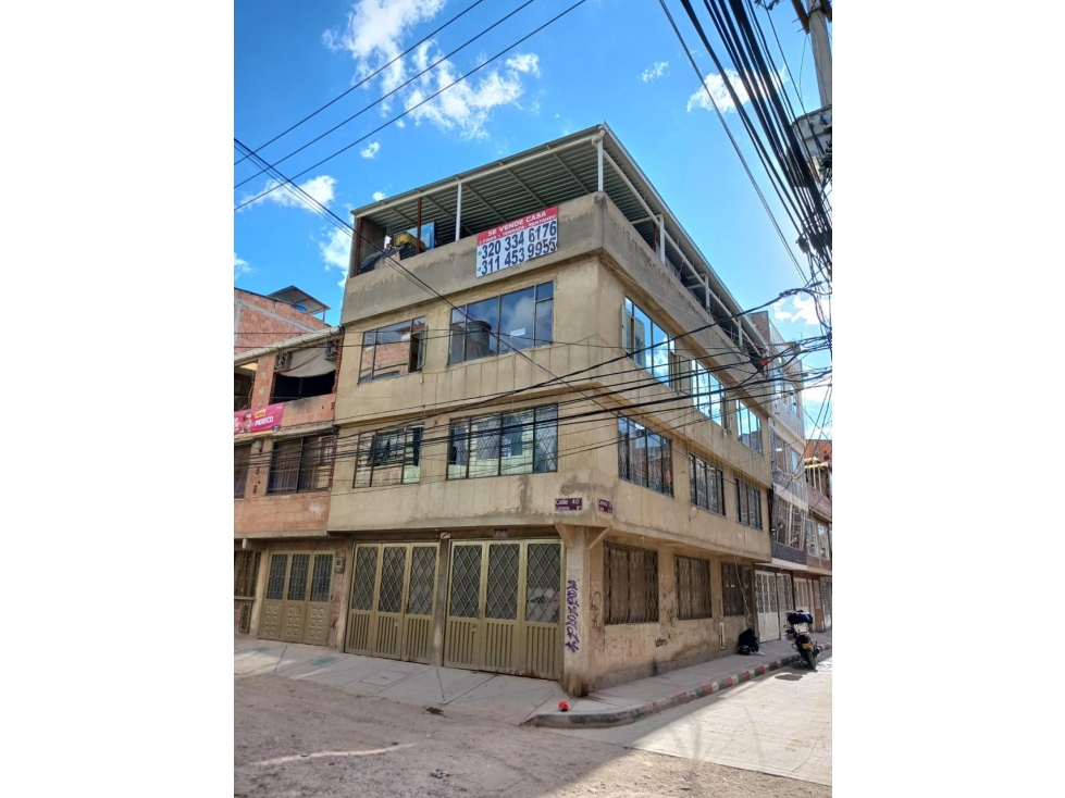 SE VENDE CASA TRES PISOS INDEPENDIENTES SOACHA $650.000.000 (RENT/DO) — foto 2