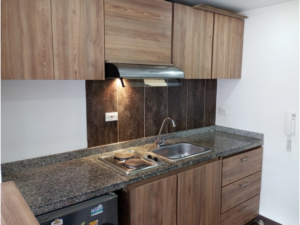 VENTA DE APARTAMENTO AMOBLADO DE 20 MTS, BARRIO NIZA