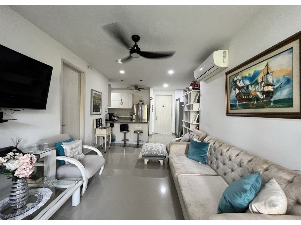 Apartamento en Venta Laguna Club, Zona Norte Cartagena