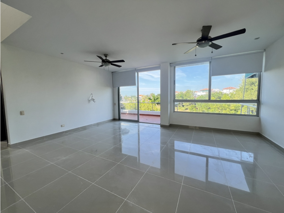 Apartamento en Venta Laguna Club Dúplex, Zona Norte Cartagena