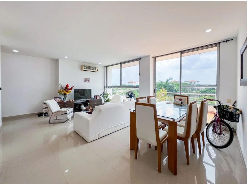 Apartamento en Venta Laguna Club Dúplex , Zona Norte Cartagena