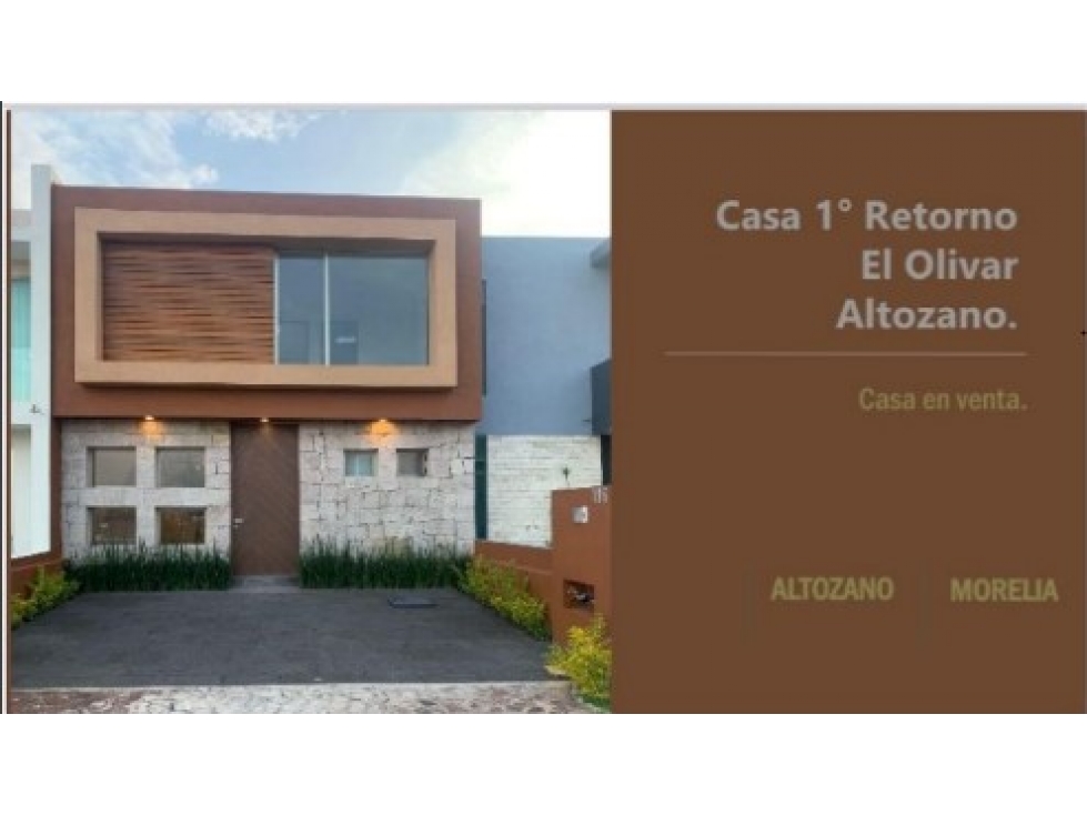 SE VENDE CASA EN EL RETORNO DEL OLIVAR ALTOZANO MORELIA — foto 2