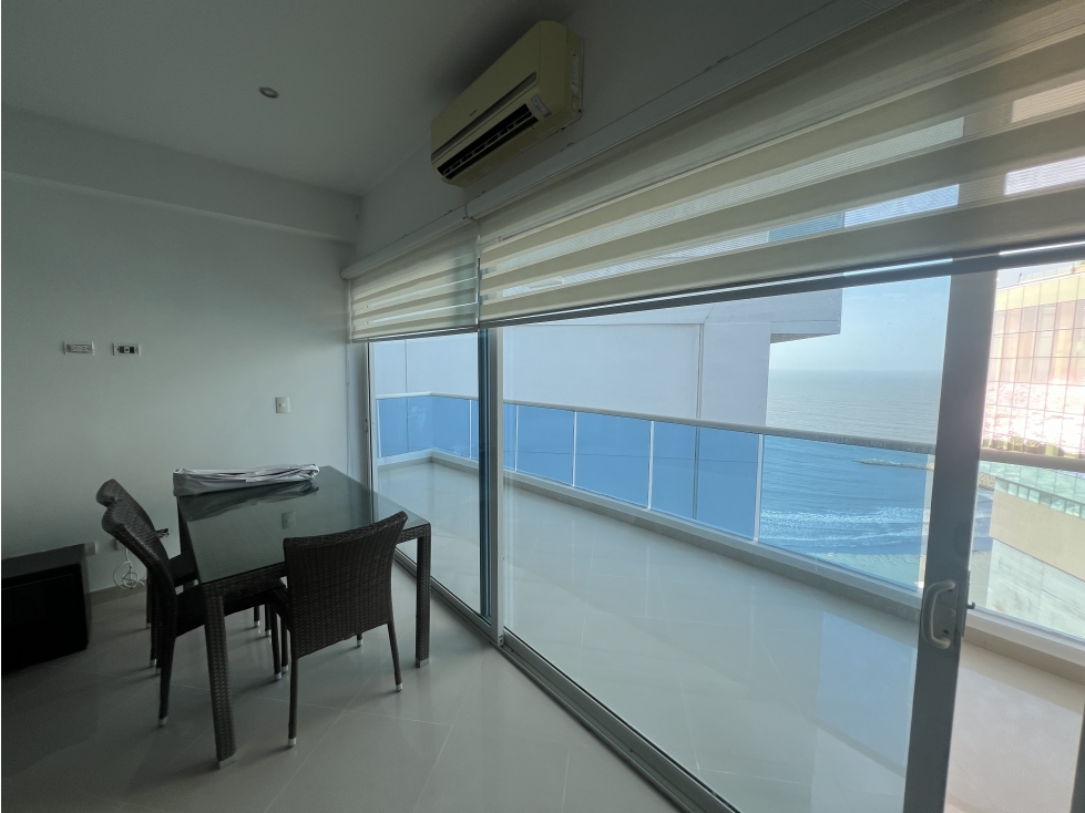 Cartagena Apartamento en Arriendo Amoblado Bocagrande — foto 3