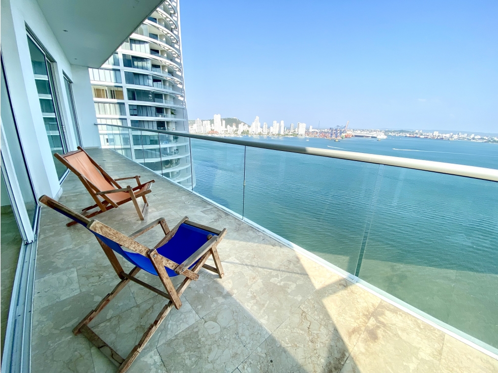 Cartagena Apartamento Arriendo Amoblado Bocagrande — foto 2