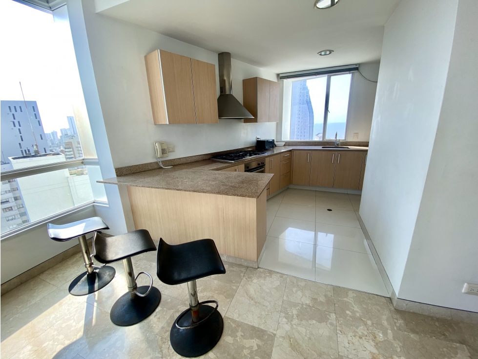 Cartagena Apartamento Arriendo Amoblado Bocagrande — foto 3