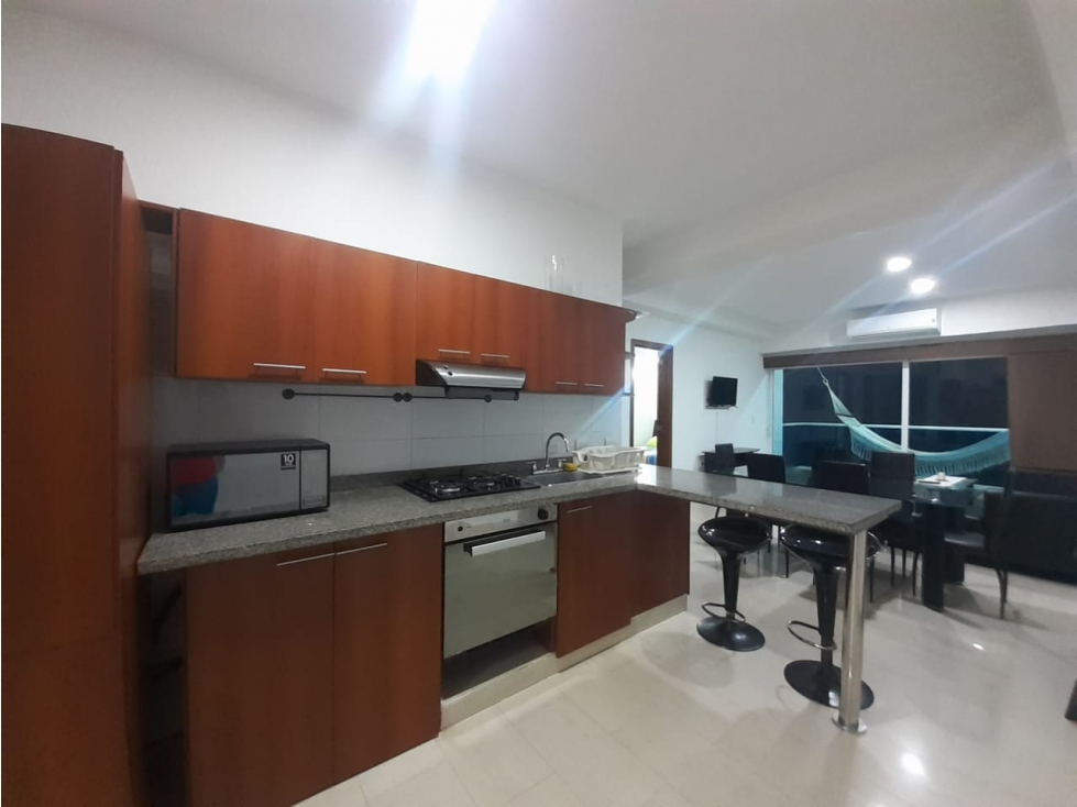 Apartamento Amoblado Arriendo Bocagrande - 3